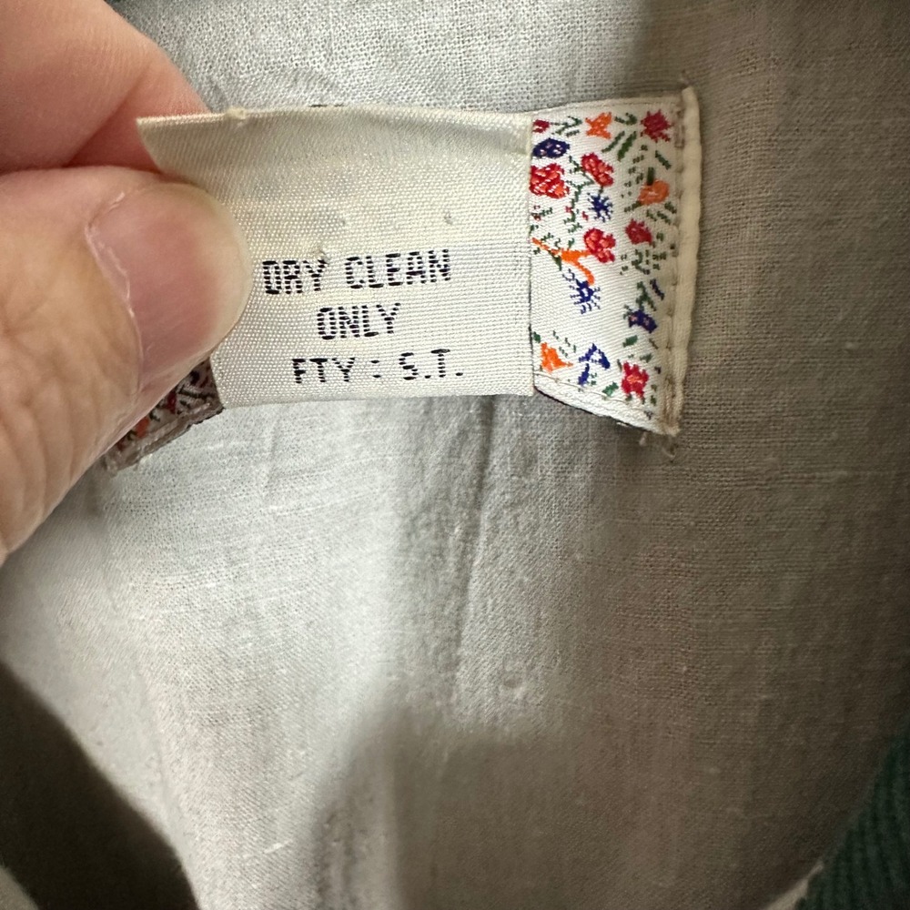 VTG New Directions Wool Vest Women's Plus 1X Fall Leaves Acorns Cottagecore - Picture 3 of 8